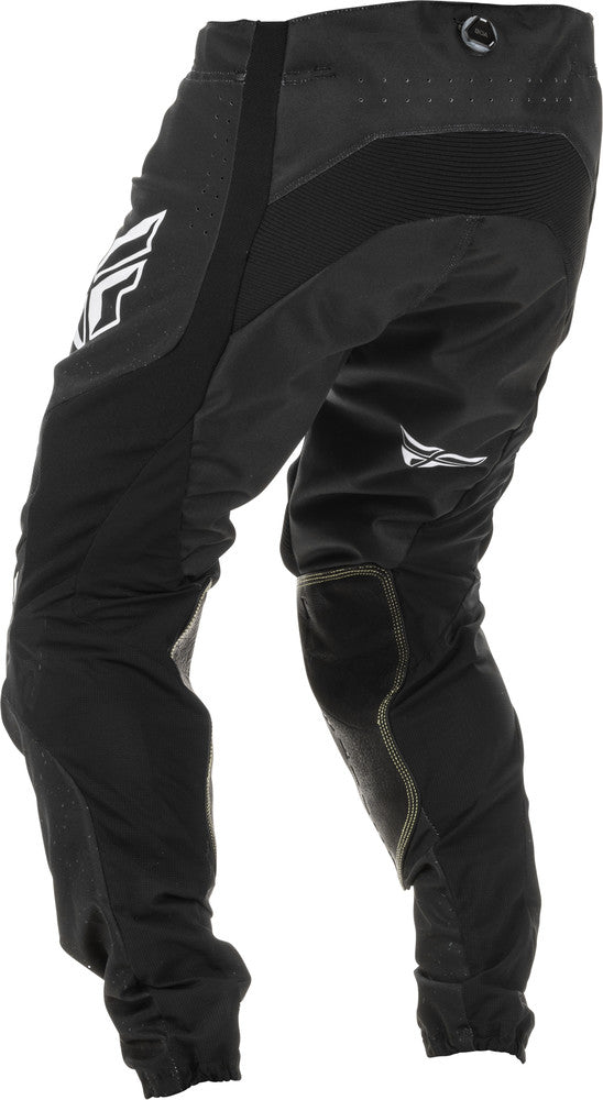 Fly Racing Men's Lite Black/White Adult Moto Gear Set - Pant and Jersey Combo