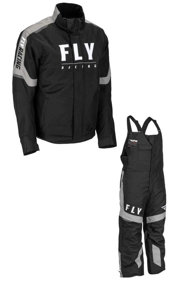 Fly Racing Outpost Snow Jacket/Bib Combo