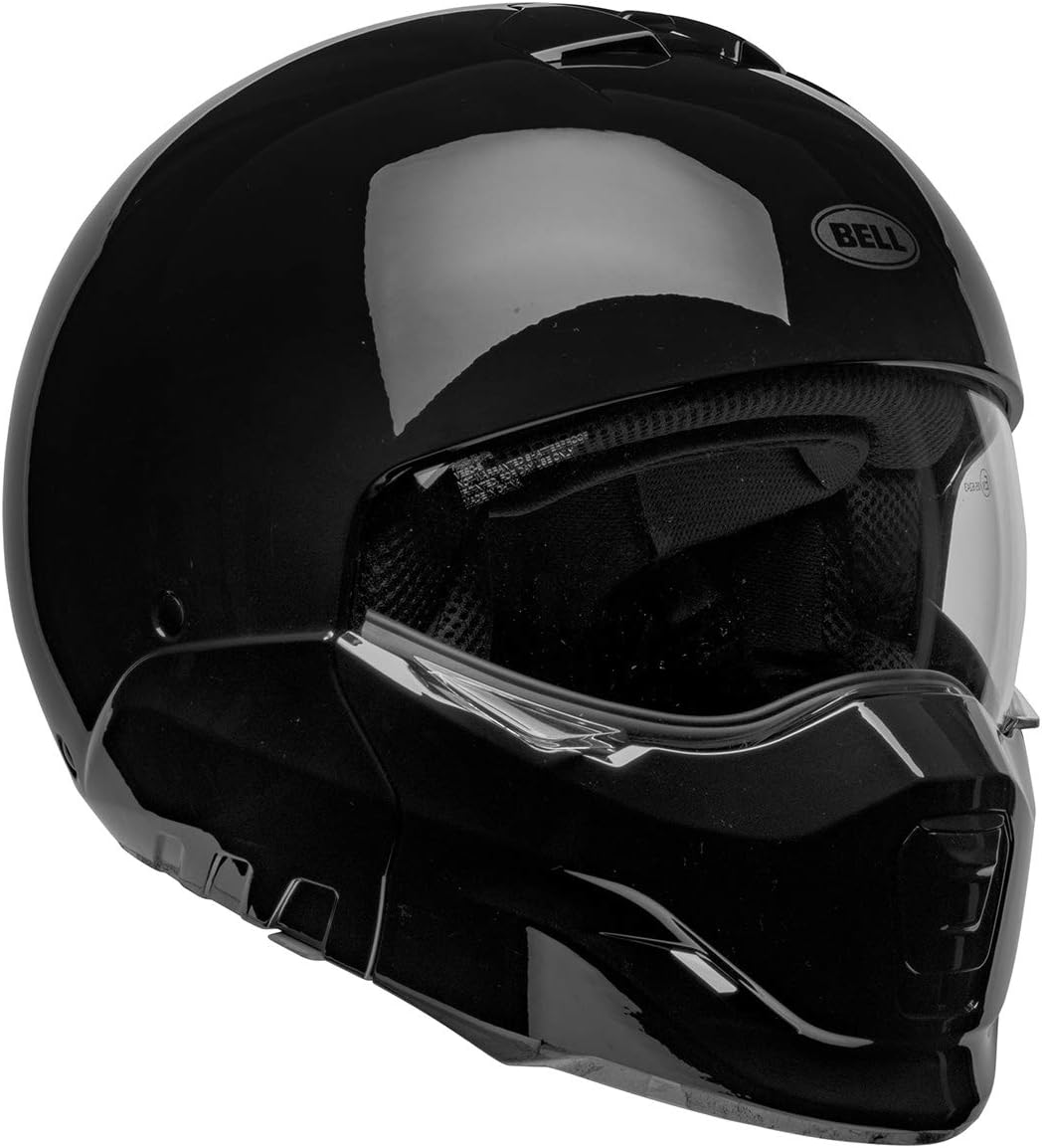 Bell Broozer Street Helmet – Dual-Certified Convertible Helmet with Removable Chin Bar & Drop-Down Shield Bell Broozer Street Helmet – Dual-Certified Convertible Helmet with Removable Chin Bar & Drop-Down Shield