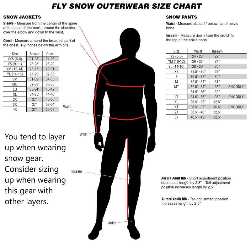 Fly Racing Incline Snow Bib