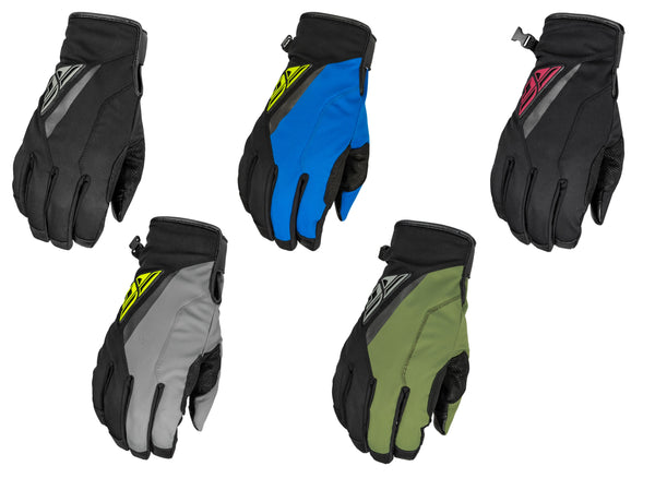 Fly Racing Snow Title Long Gloves
