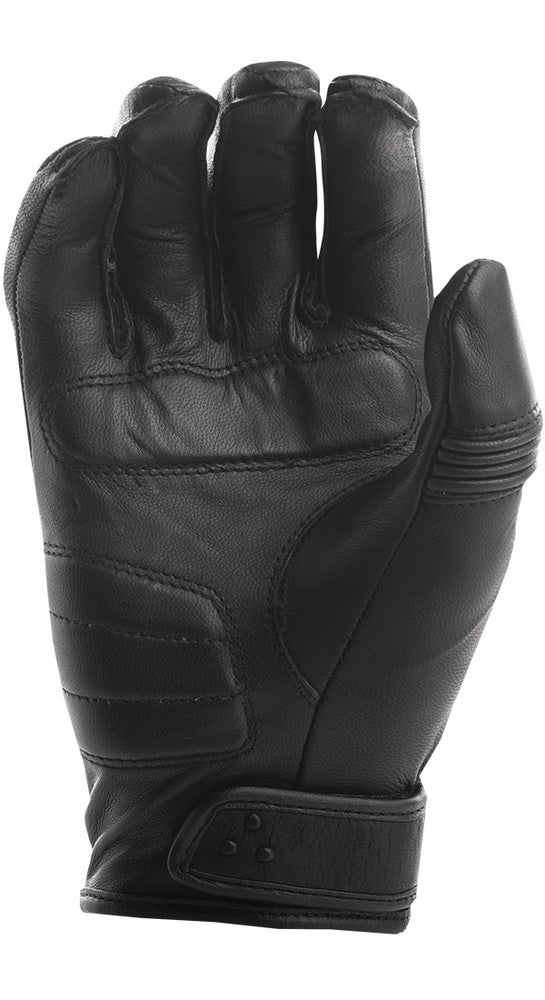 Highway 21 Women's Black Ivy Motorcycle Riding Gloves