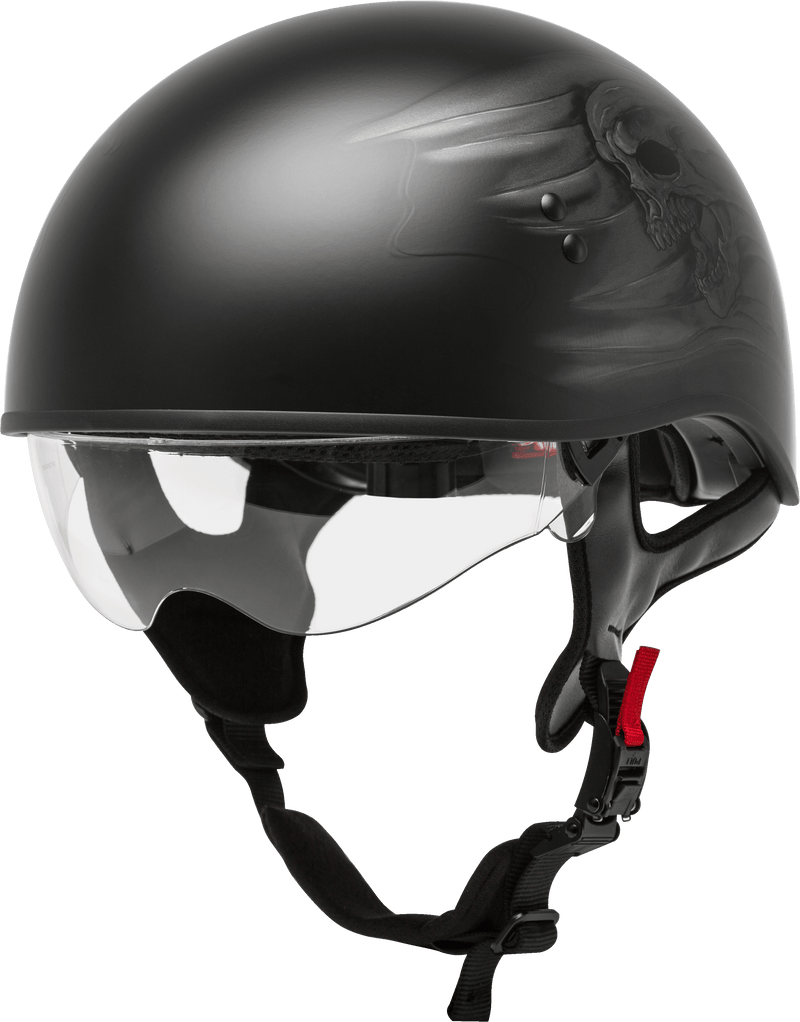 GMAX HH-65 Naked Motorcycle Street Half Helmet