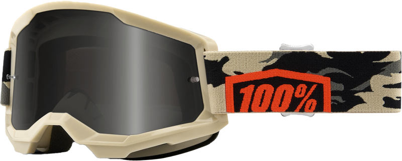 100% Strata 2 Sand ATV UTV Off Road Goggle