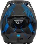 Fly Racing Adult Formula Carbon Tracer Helmet (Blue/Black, X-Small)