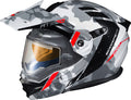 ScorpionEXO AT950 Cold Weather Adventure Modular Helmet With Electric Shield (White/Grey, Large)