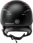 GMAX HH-65 Naked Motorcycle Street Half Helmet