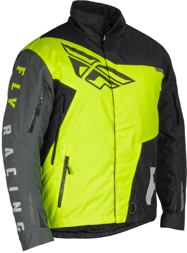 Fly Racing SNX Pro Snow Bike Jacket and Bib Combo