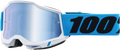 100% Accuri 2 Off Road Goggle (Novel - Mirror Blue Lens, Youth)
