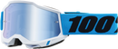 100% Accuri 2 Off Road Goggle (Novel - Mirror Blue Lens, Youth)