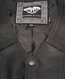 Highway 21 Six Shooter Leather Motorcycle Riding Vest