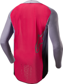 Alpinestars Supertech Dade Iron/Red Berry Men's  Motocross Jersey (Large)