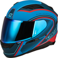 Gmax FF-98 Aftershock Full Face Helmet with Rear LED Light