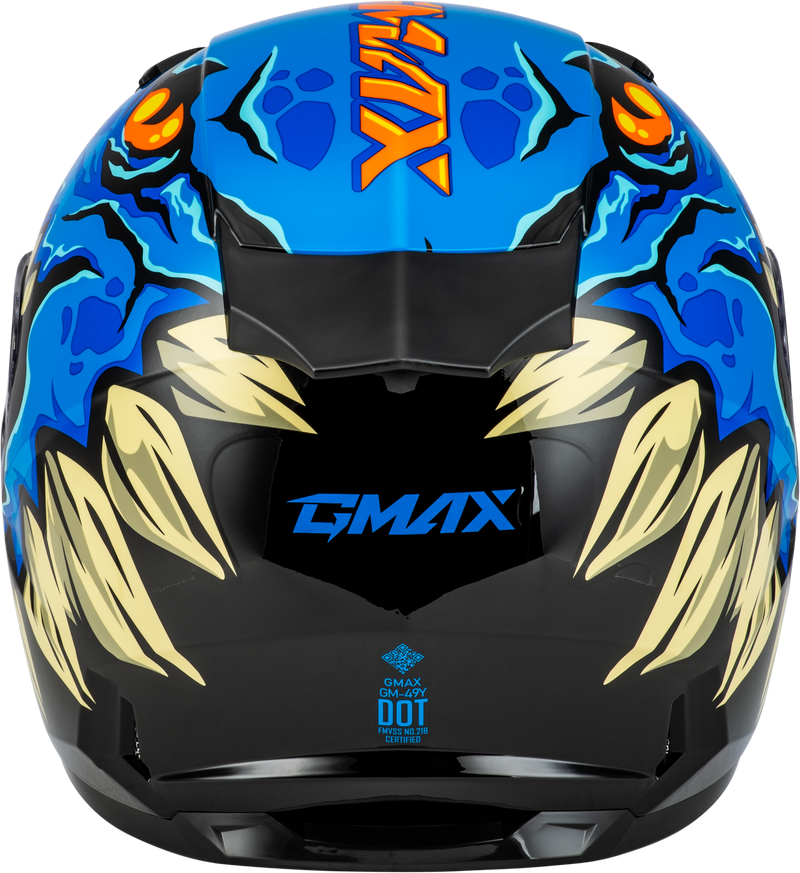 Gmax Youth GM-49Y Drax Full Face Snow Helmet