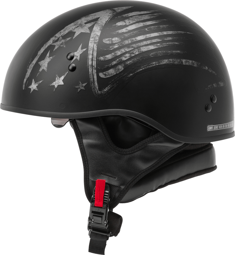 GMAX HH-65 Naked Motorcycle Street Half Helmet