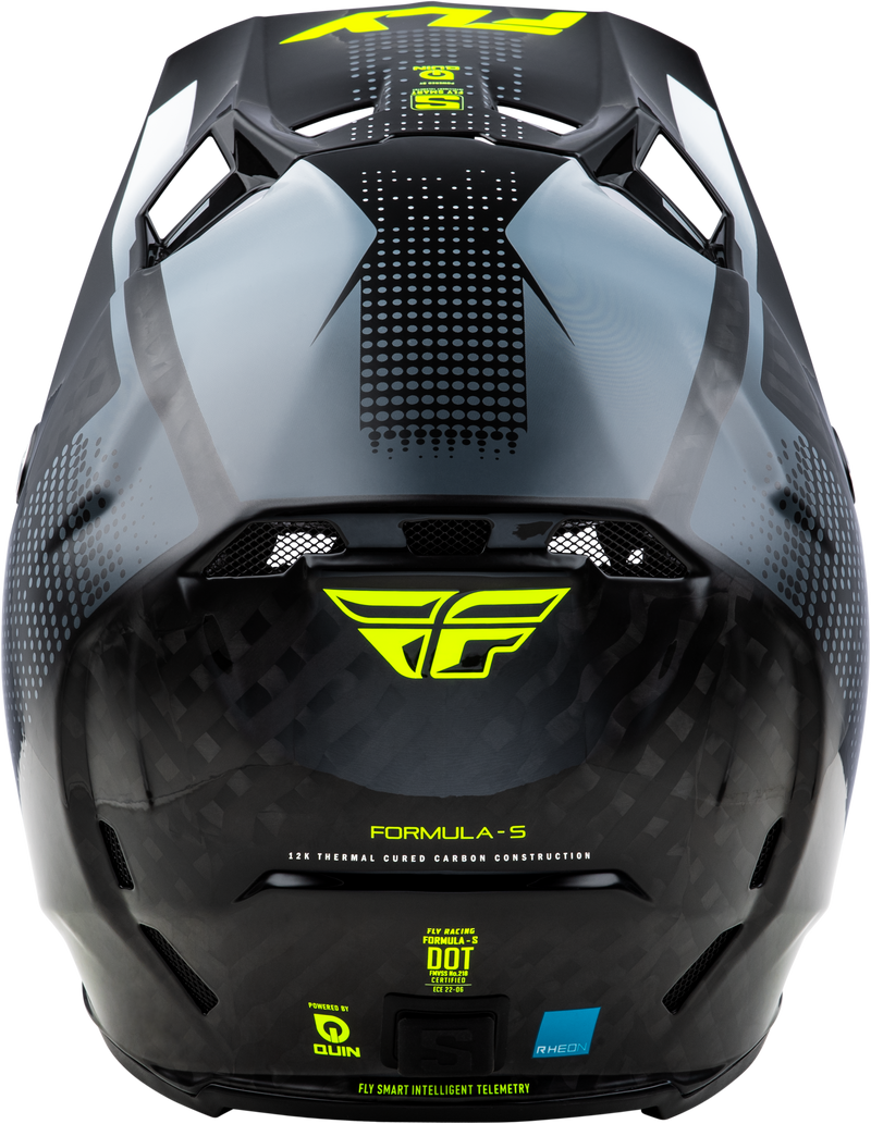 Fly Racing Adult Formula S Carbon Protocol MX ATV Off-Road Riding Helmet, DOT/FMVSS 218 Approved