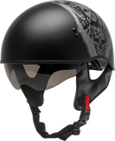 GMAX HH-65 Naked Motorcycle Street Half Helmet