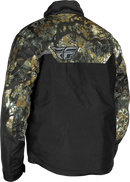 Fly Racing Outpost Snow Jacket and Bib Combo
