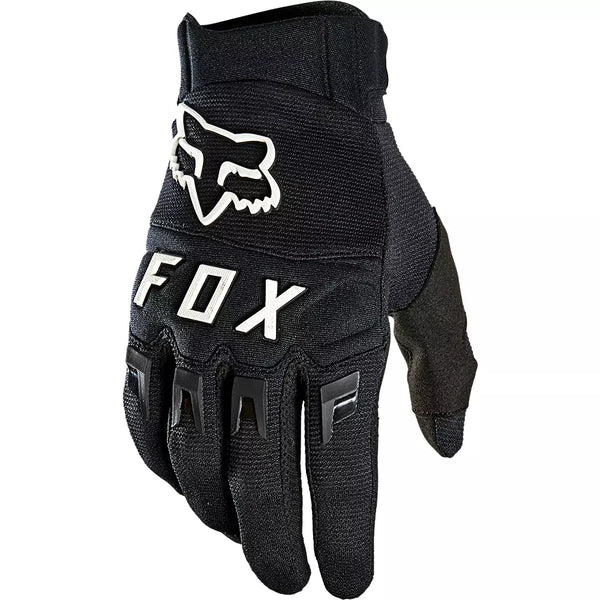 Fox Racing Youth Dirtpaw Gloves (Black/White, Youth X-Small)