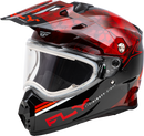 Fly Racing Trekker Cold Weather Snow ATV Off-Road Motorcycle Helmet