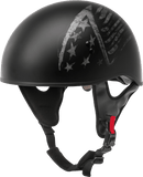 GMAX HH-65 Naked Motorcycle Street Half Helmet