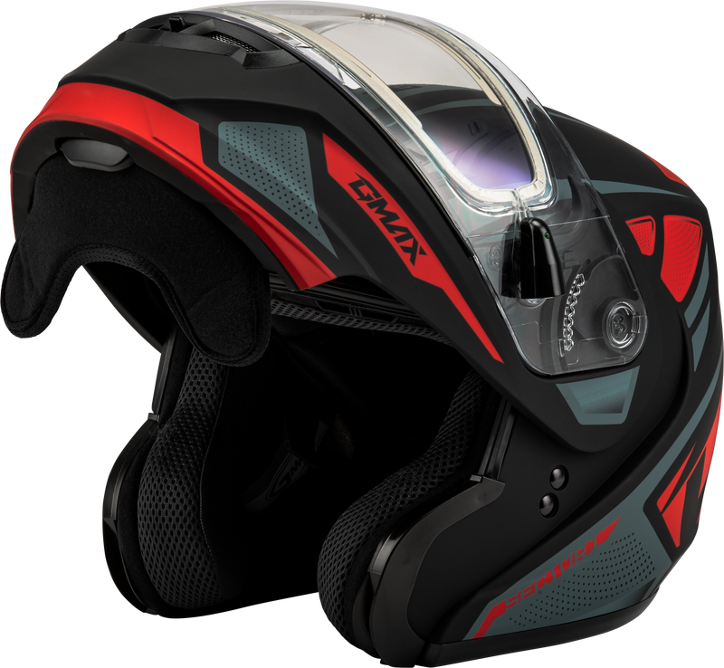 Gmax MD-04 Sector Modular Snow Helmet with Electric Shield
