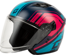 Gmax OF-87 Duke Open Face Helmet with Rear LED Light