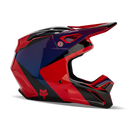 Fox Racing V1 Streak Helmet (Black/Yellow, Medium)