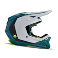 Fox Racing V1 Nitro Youth Helmet (Maui Blue, Youth Large)