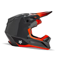Fox Racing V1 Ballast Youth Helmet (Grey, Youth Large)