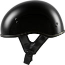 Highway 21 .357 Solid Half Motorcycle Helmet