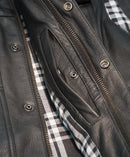 Highway 21 12 Gauge Leather Motorcycle Riding Vest