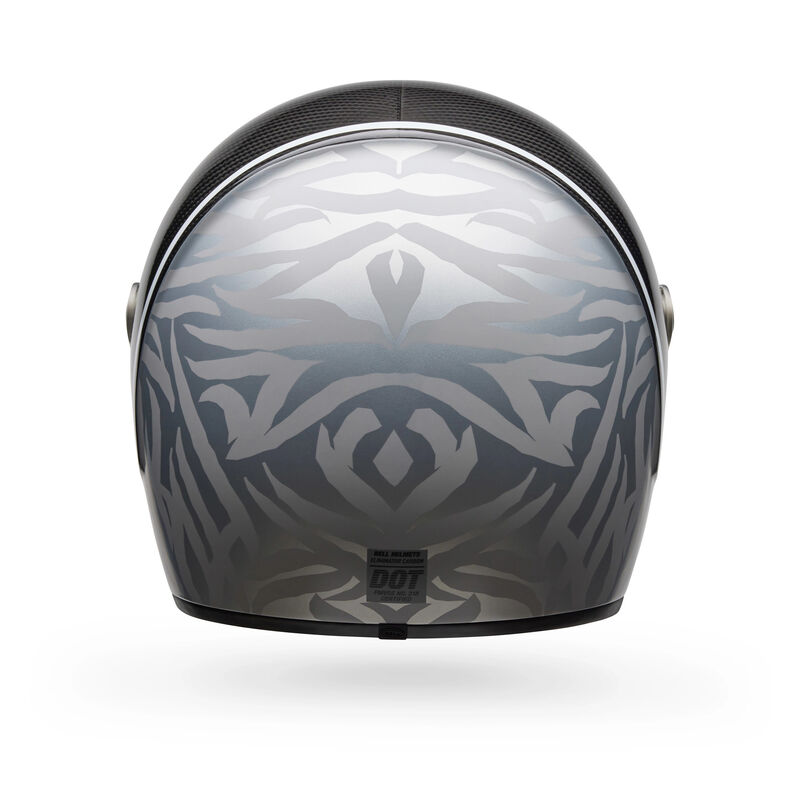 bell eliminator street motorcycle helmet GT - Black/White Only Bell can draw on the heritage of its past to create helmets for the demanding riders of today Bell Eliminator Carbon Street Helmet