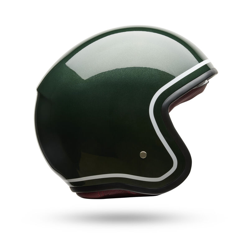 bell custom 500 helmet matte black Rally Gloss Black/Bronze / Large giving it a smaller look with the same throwback style Bell Custom 500 Carbon RSD
