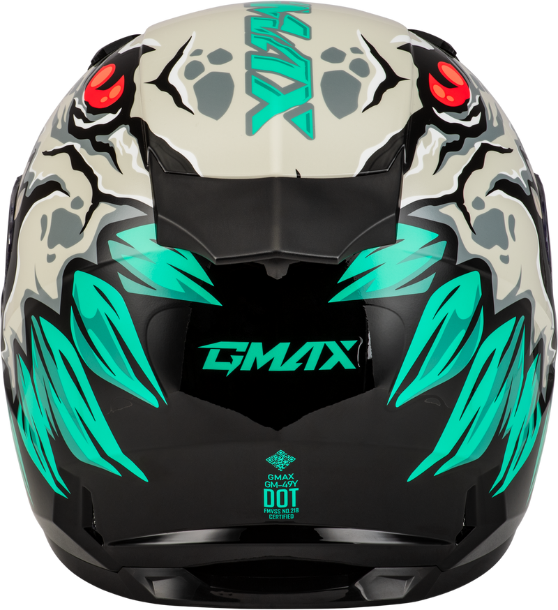 Gmax Youth GM-49Y Drax Full Face Snow Helmet