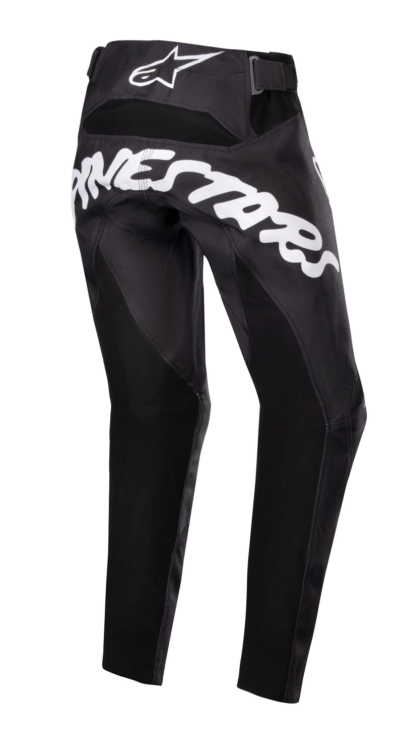 Alpinestars Racer Hana Black/White Youth Moto Gear Set - Pant and Jersey Combo