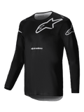 Alpinestars Racer Veil MX Jersey (Black/Grey, Small)
