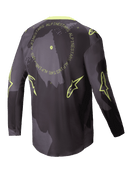 Alpinestars Racer Hollow Jersey (Dark Camo/Yellow Fluo, Large)