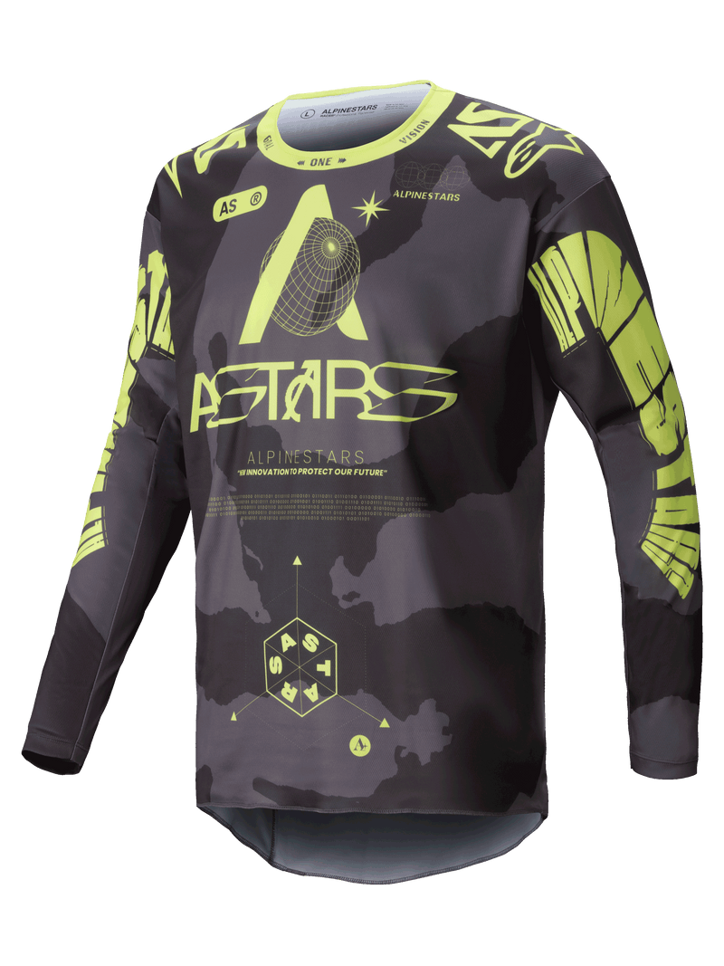 Alpinestars Racer Veil/Hollow/Graphite Men's  Motocross Jersey