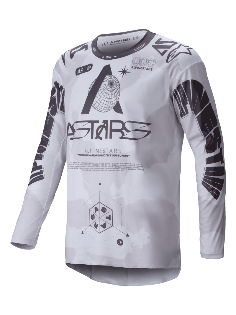 Alpinestars Racer Veil/Hollow/Graphite Men's  Motocross Jersey