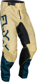 Fly Racing Kinetic Reload Ivory/Navy/Cobalt Adult Moto Gear Set - Pant and Jersey Combo
