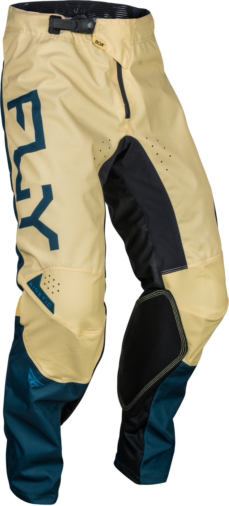 Fly Racing Kinetic Reload Ivory/Navy/Cobalt Adult Moto Gear Set - Pant and Jersey Combo