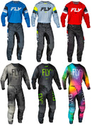 Fly Racing Kinetic Prix/Prodigy Youth Moto Gear Set - Pant and Jersey Combo