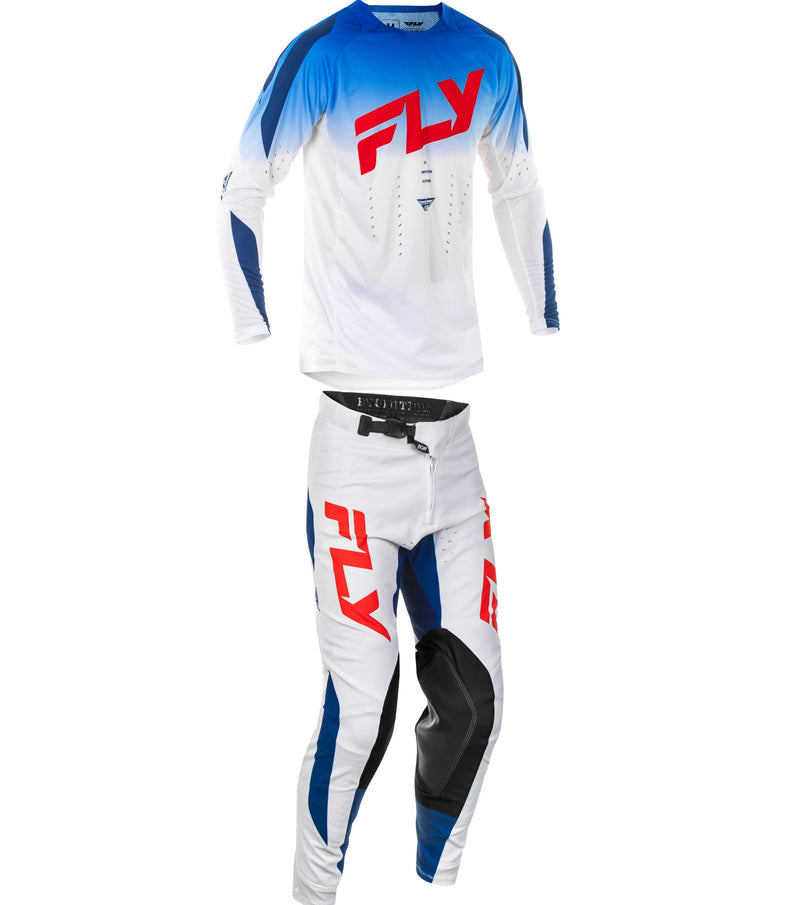 Fly Racing Evo DST Men's Moto Gear Set - Pant and Jersey Combo