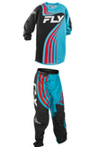 Fly Racing Youth F-16 Moto Gear Set - Pant and Jersey Combo