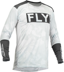 Fly Racing Men's Lite Stealth White/Grey Adult Moto Gear Set - Pant and Jersey Combo (2X/36)