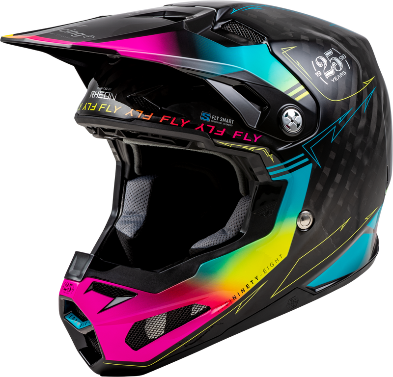 Fly Racing Youth Forumula S Carbon MX ATV Off-Road Motocross Helmet