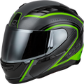 Gmax FF-98 Aftershock Full Face Helmet with Rear LED Light