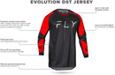 Fly Racing EVO DST Men's MX ATV Off-Road Motocross Jersey