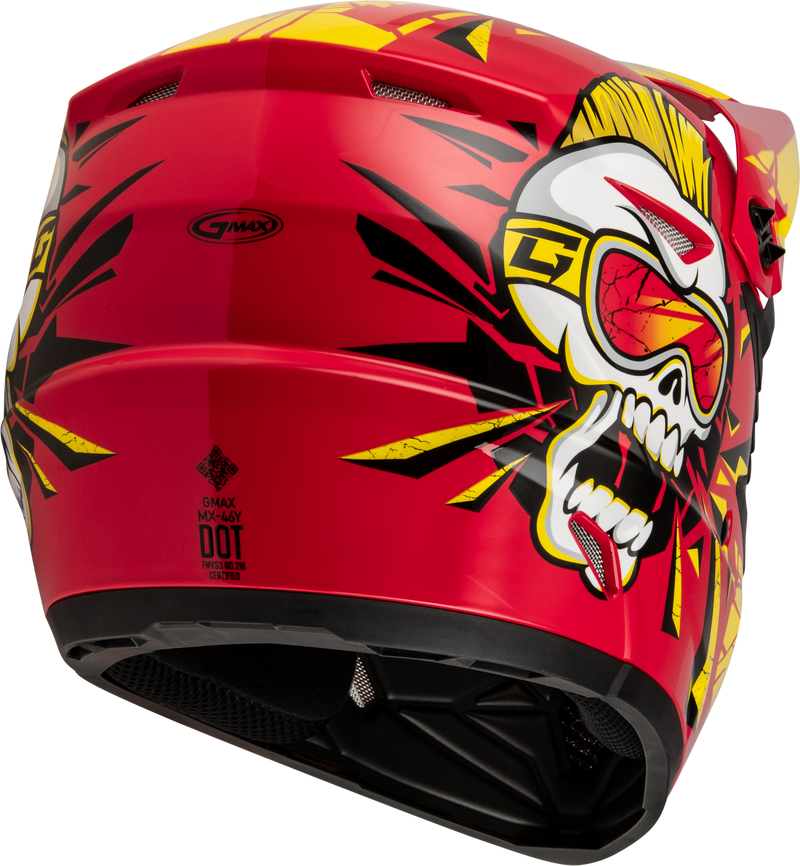 Gmax Youth MX-46Y Unstable Off-Road/MX Helmet
